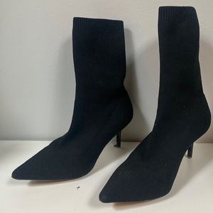 Aldo Black Sweater Stilettos